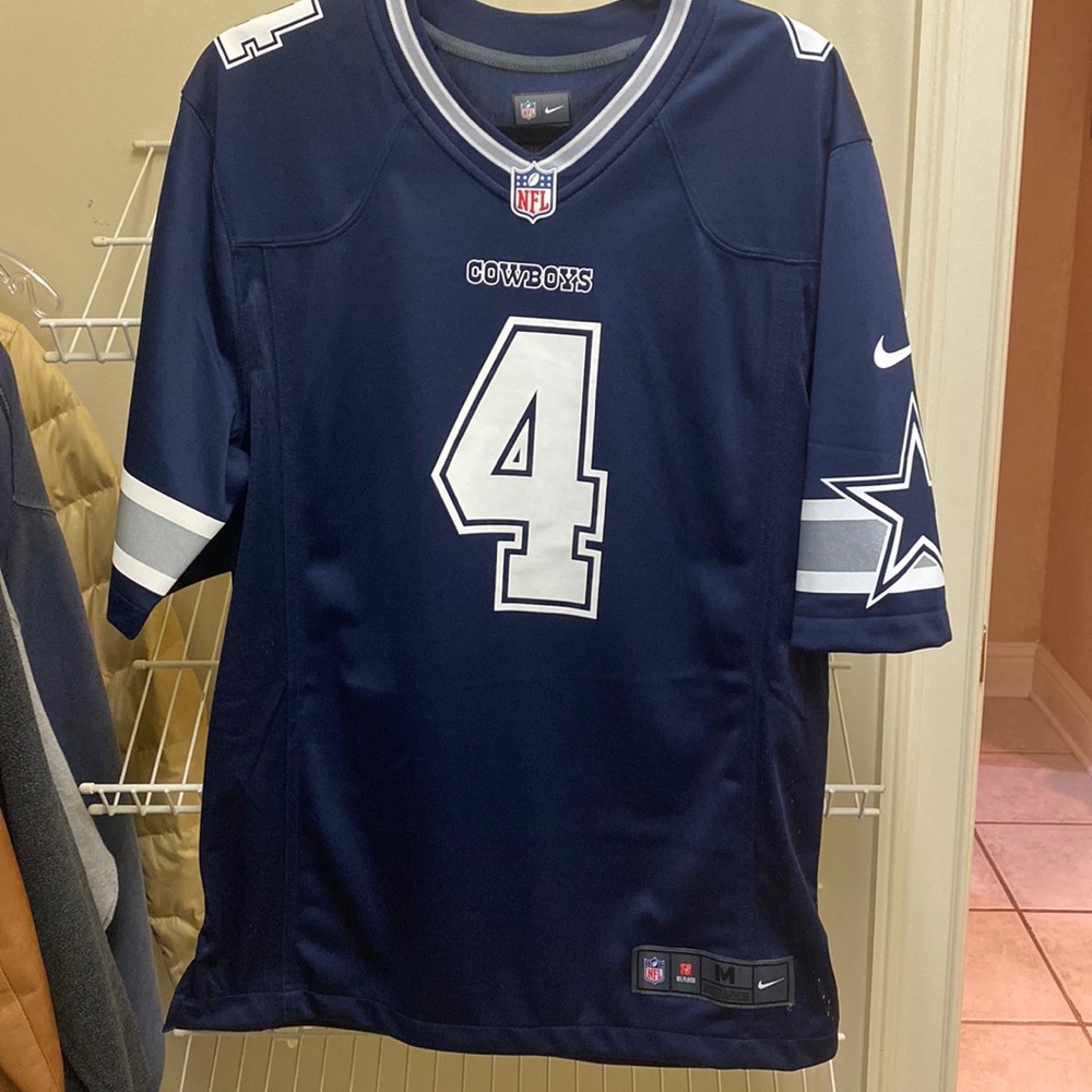 Cowboys Prescott Jersey Men’s Medium. Worn once